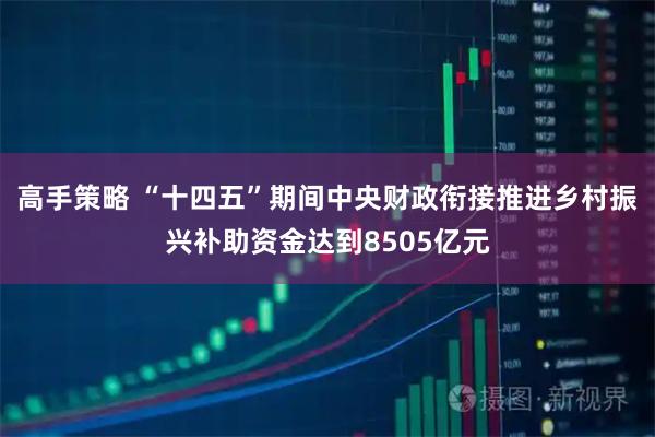 高手策略 “十四五”期间中央财政衔接推进乡村振兴补助资金达到8505亿元